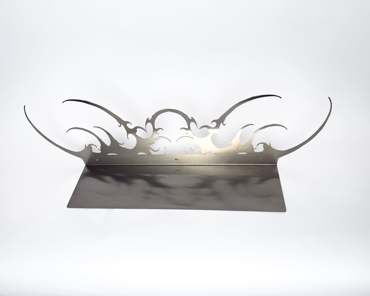 Large Modern Sculptural Shelf