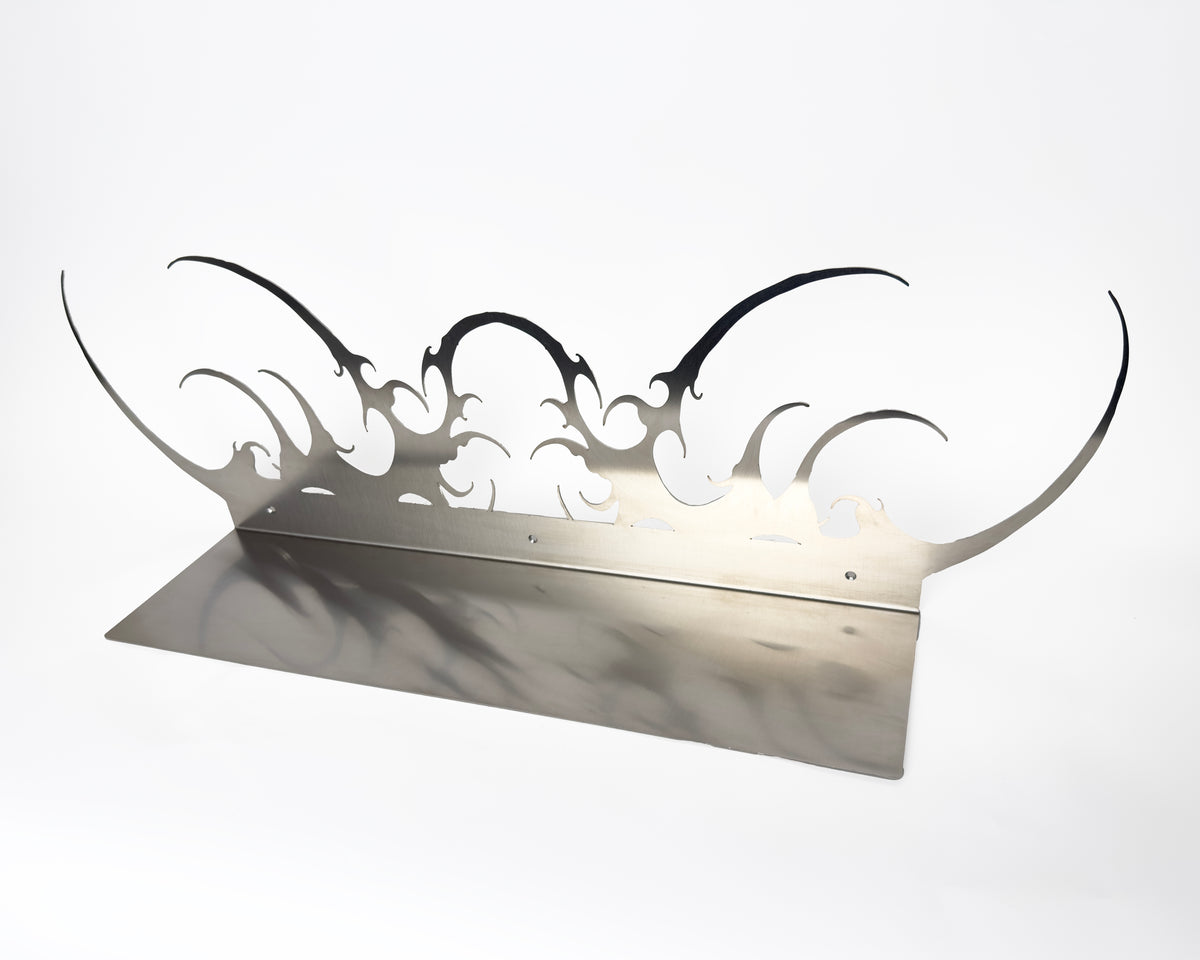 Large Modern Sculptural Shelf