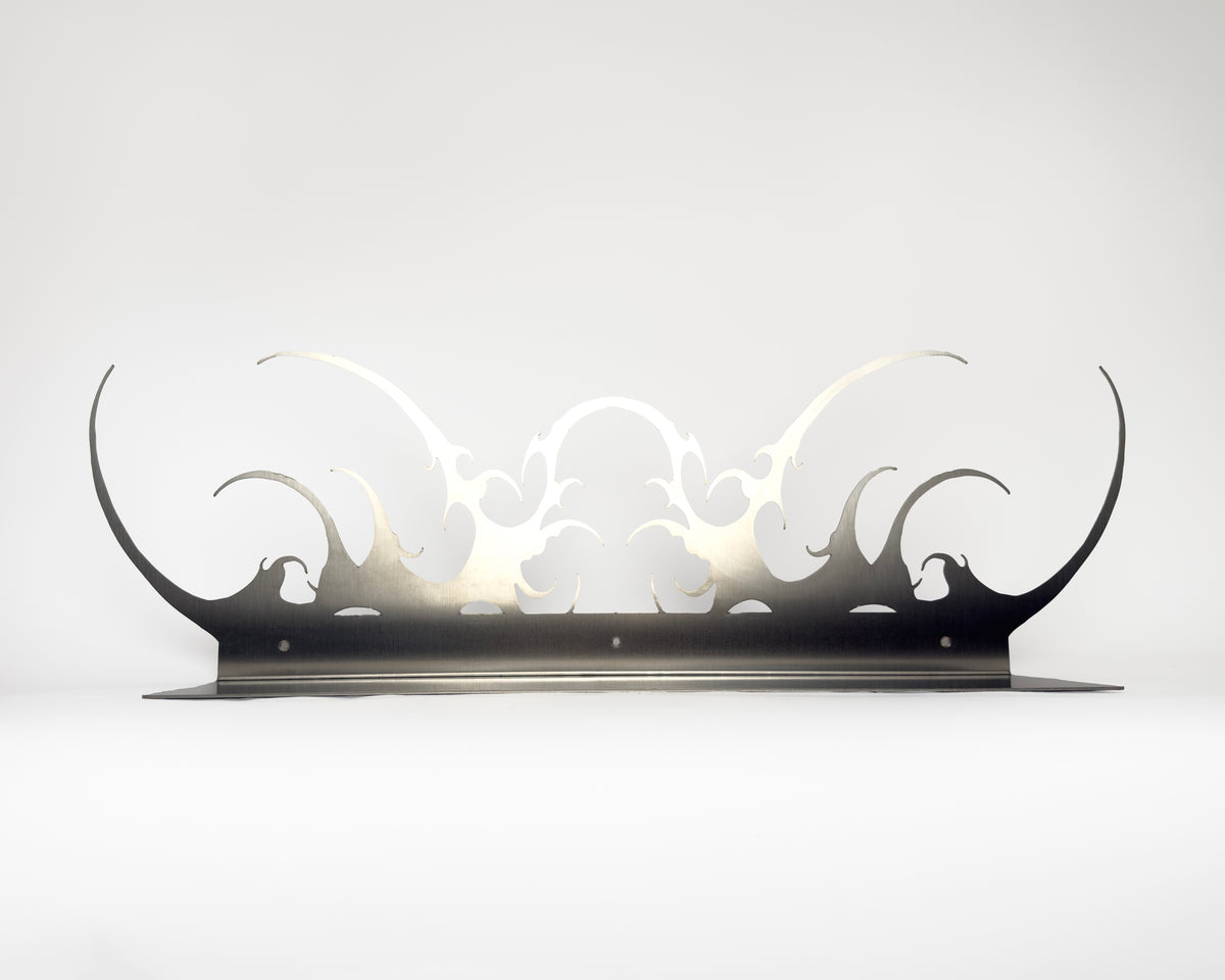 Large Modern Sculptural Shelf