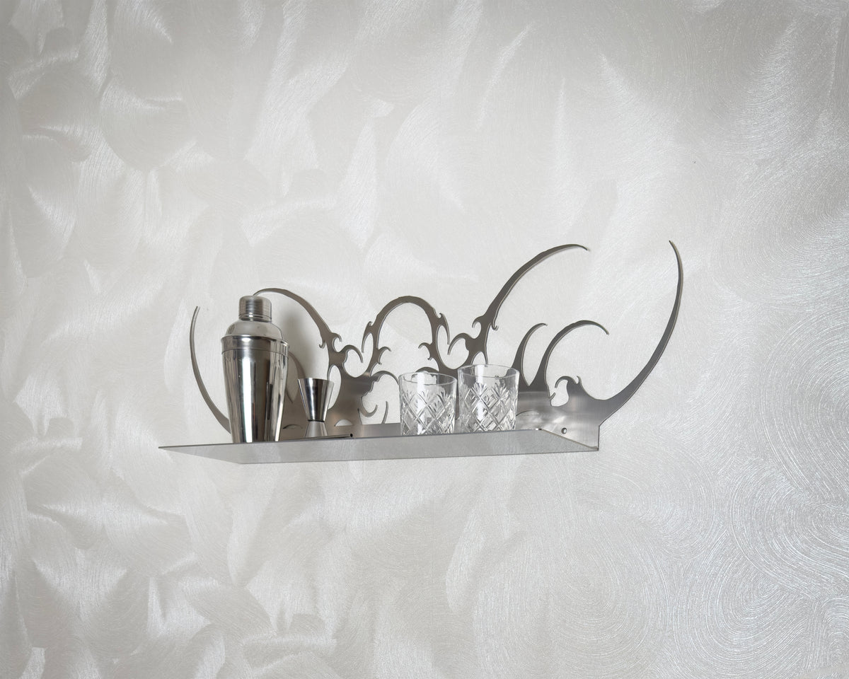 Large Modern Sculptural Shelf