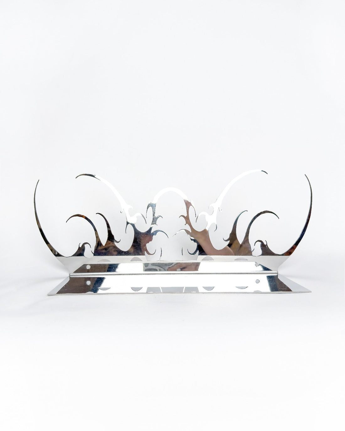 Mirror-Polished Gothic Shelf